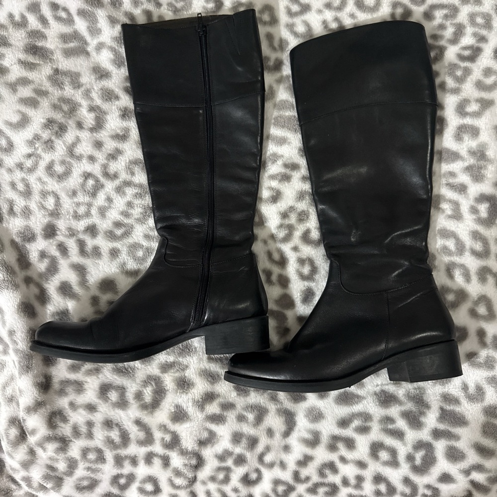 Elegant Black Over the Knee Boots